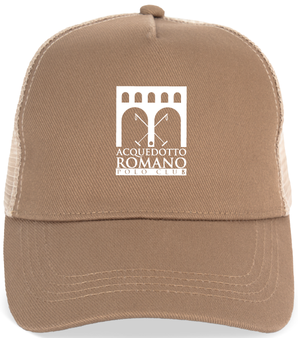 Cappellino Trucker unisex ecosostenibile a 5 pannelli