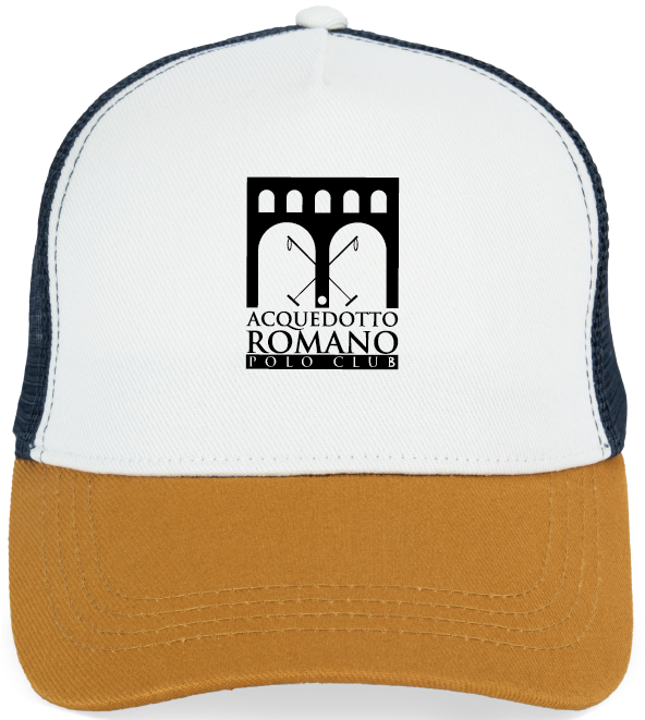 Cappellino Trucker unisex ecosostenibile a 5 pannelli