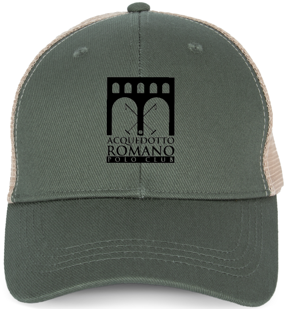 Cappellino Trucker unisex ecosostenibile a 6 pannelli