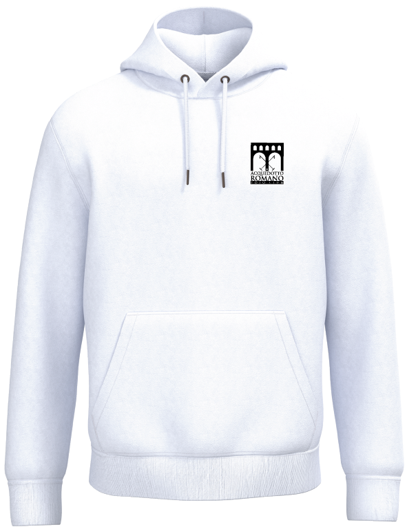 Felpa unisex con cappuccio ecosostenibile