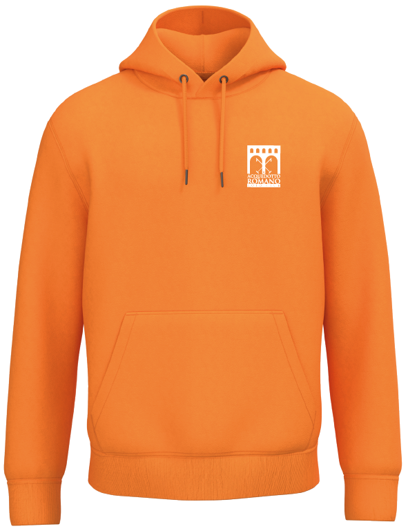 Felpa unisex con cappuccio ecosostenibile