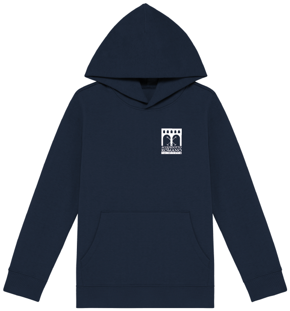 Felpa con cappuccio bambino ecosostenibile