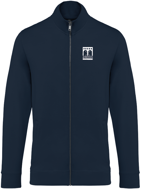 Felpa uomo con cappuccio e zip