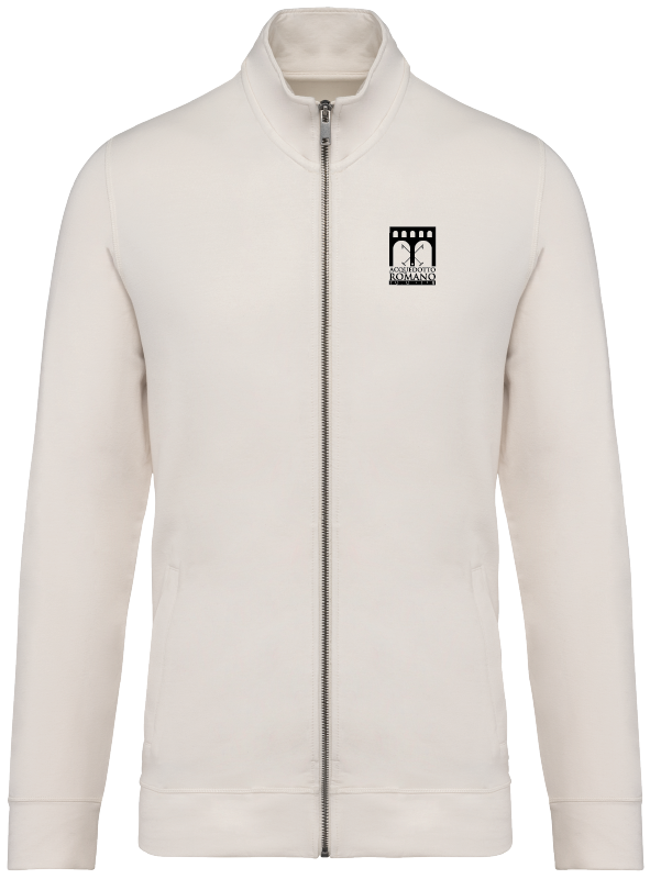 Felpa uomo con cappuccio e zip