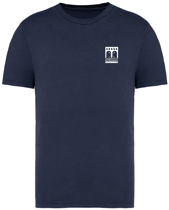 T-Shirt unisex ecosostenibile slavata vintage look