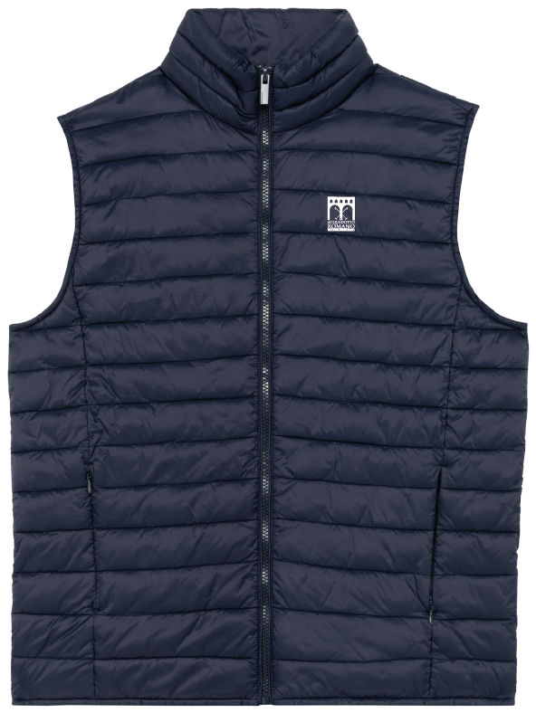 Bodywarmer uomo leggero ecosostenibile