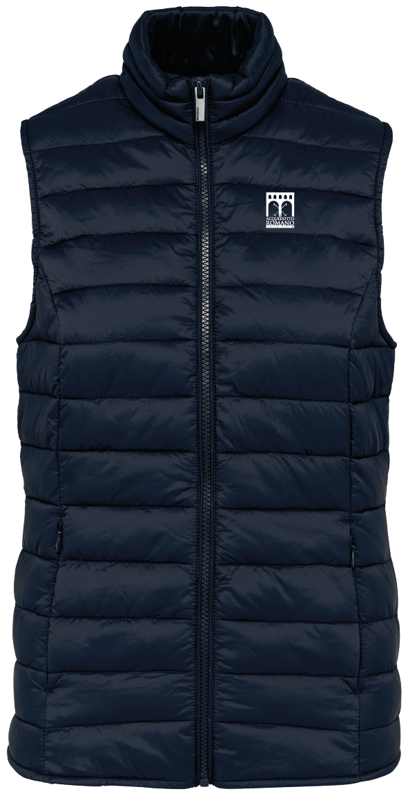 Bodywarmer donna leggero ecosostenibile
