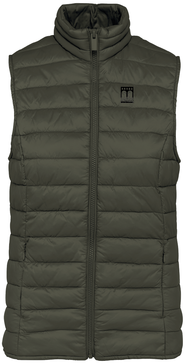 Bodywarmer donna leggero ecosostenibile